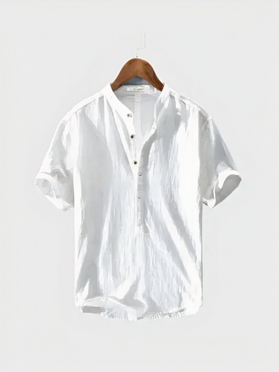 Herren bequemes Urlaubshemd | Kurzarm