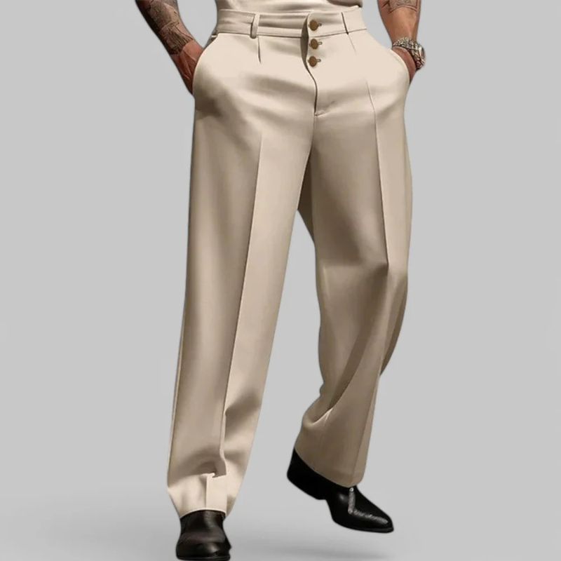 Herren Businesshose mit weitem Schnitt | Anzug