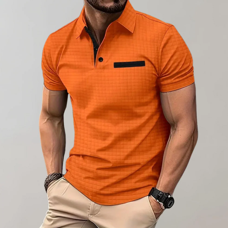 Herren edles Poloshirt | Kurzarm
