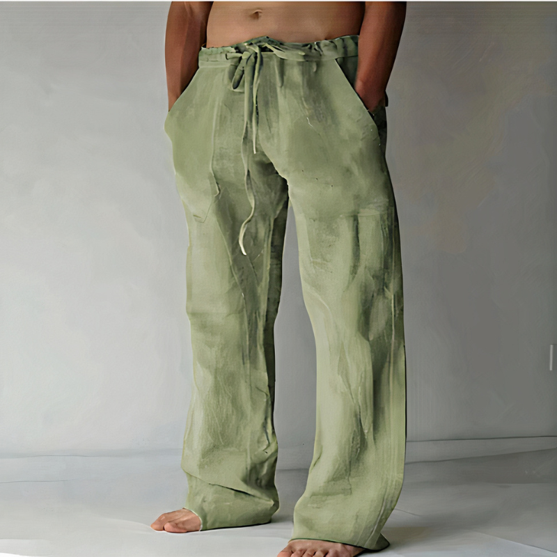 Herren elegante Strandhosen | Lang