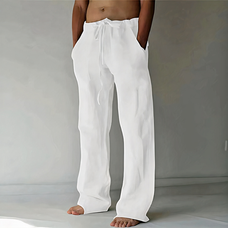 Herren elegante Strandhosen | Lang