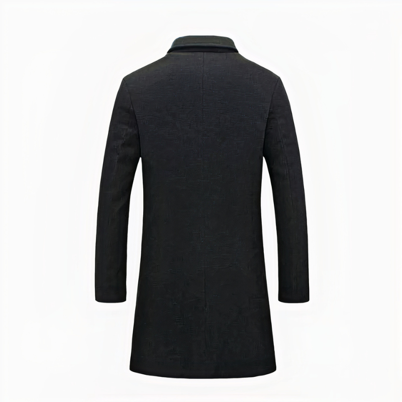 Herren eleganter Büromantel | Lang