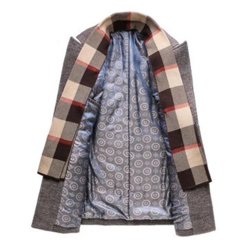 Herren eleganter Premium-Wintermantel | Warme