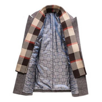 Herren eleganter Premium-Wintermantel | Warme