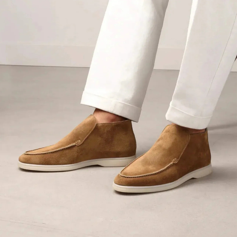 Herren klassische Loafer-Stiefeletten | Bequeme