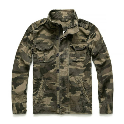 Herren klassische Militärjacke | Übergang