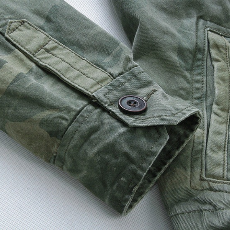 Herren klassische Militärjacke | Übergang
