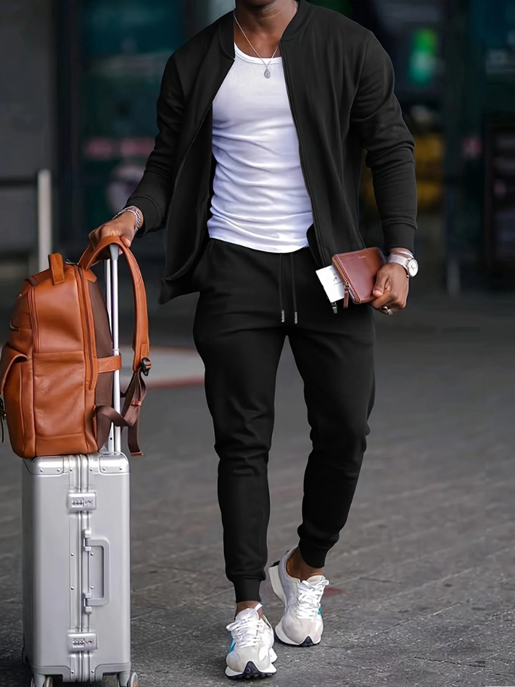 Herren lässiges Zweiteiler-Set | Sportliche