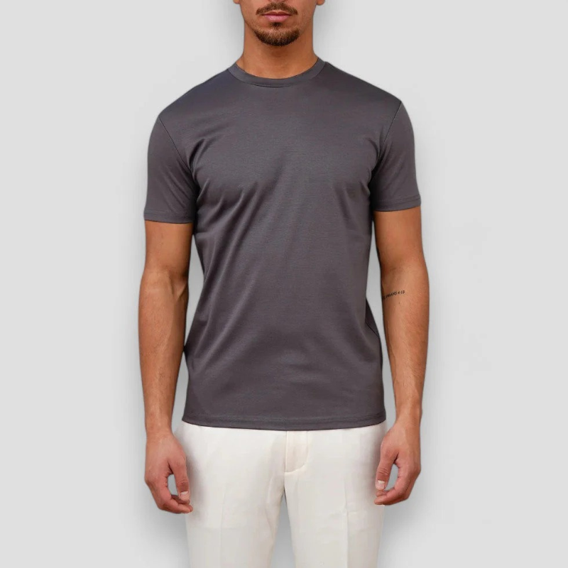 Herren leichtes lässiges T-Shirt | Kurzarm