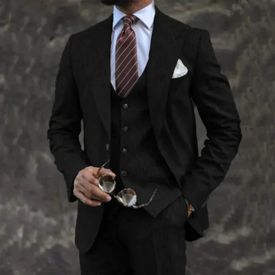 Herren Premium 3-teiliger Anzug | Hochzeits