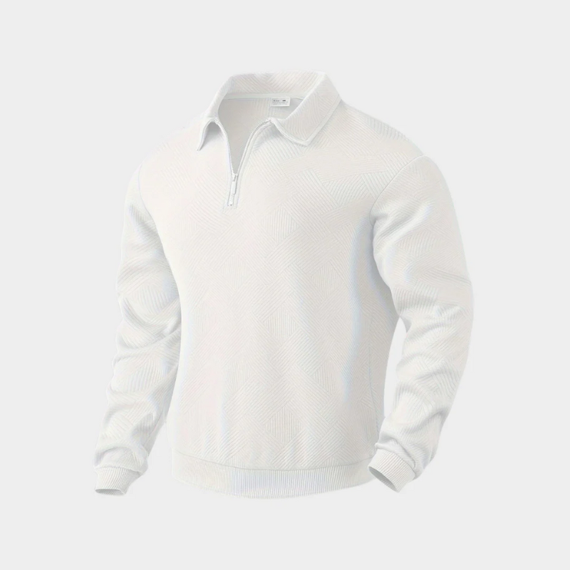 Herren stylischer warmer Pullover | reißverschluss