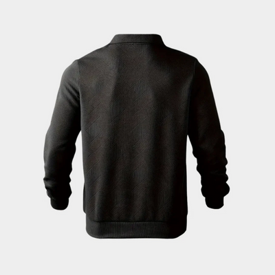 Herren stylischer warmer Pullover | reißverschluss