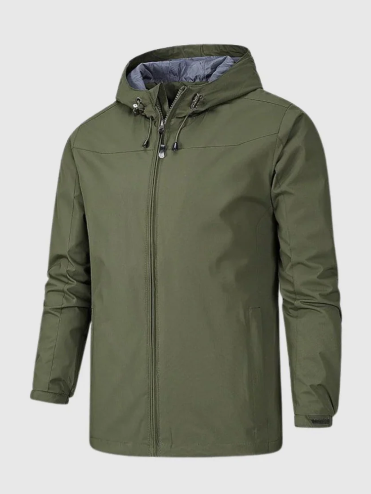Herren wasserdichte Kapuzenjacke | Ultraleichte