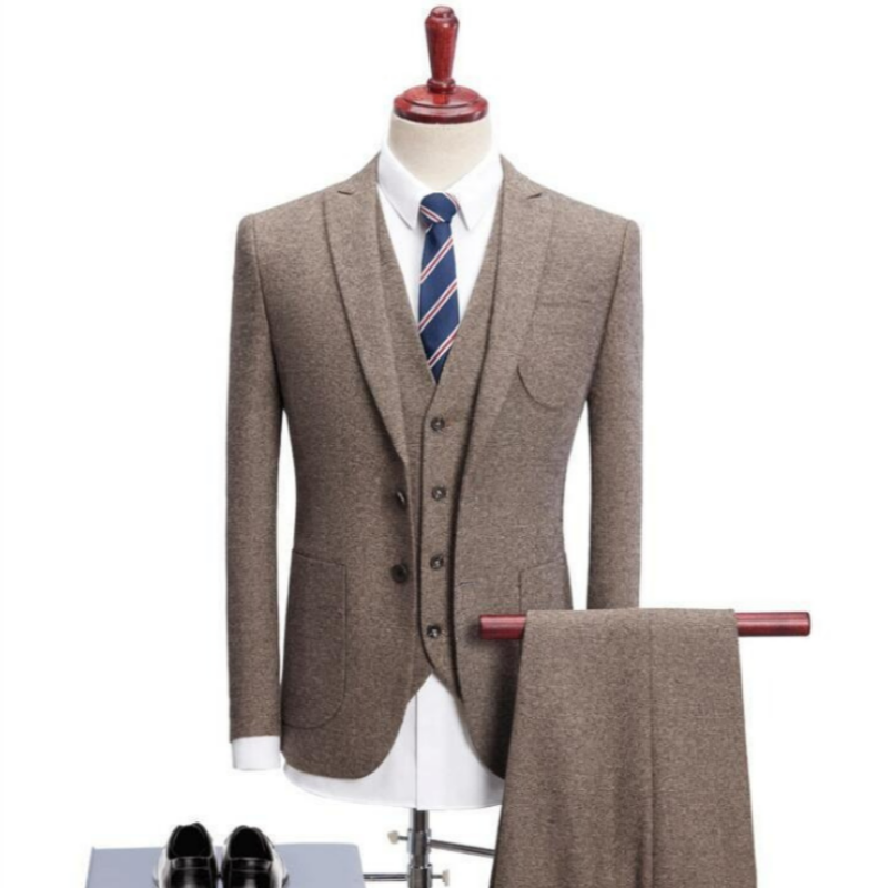 Herren zeitloser 3-teiliger Anzug | Komplett