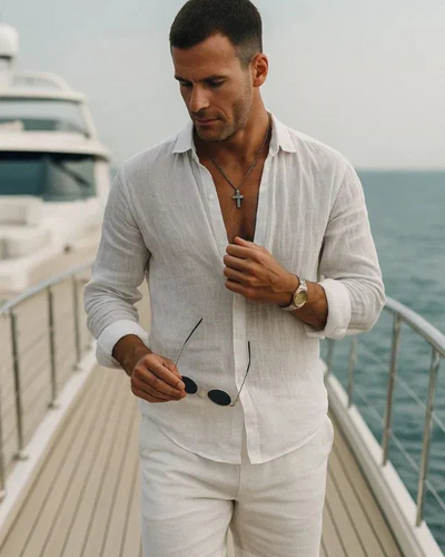 Herrenhemd lässig elegant | Langarm