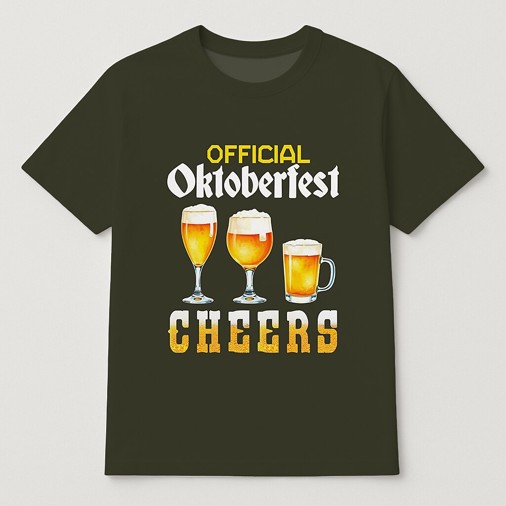 Men's Oktoberfest Cheers Graphic T-shirt