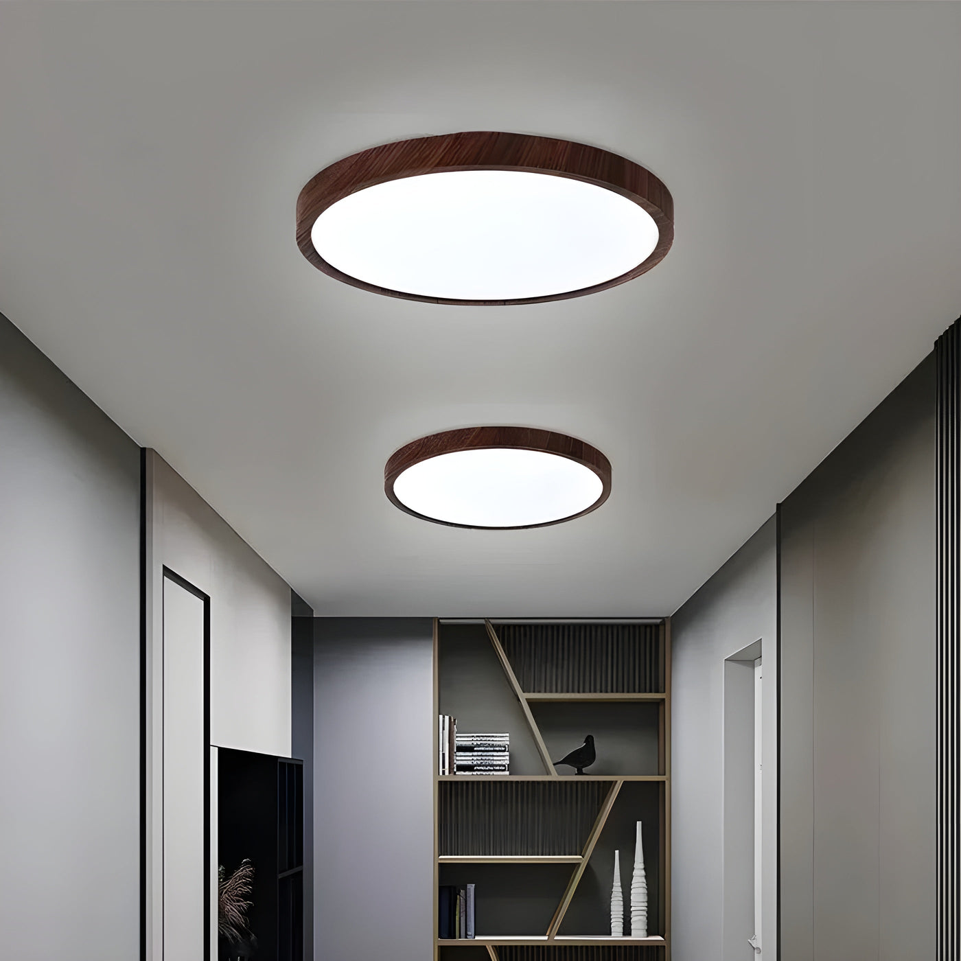 Ultraflache LED Deckenleuchte – Runde Deckenlampe für Wohnzimmer & Schlafzimmer