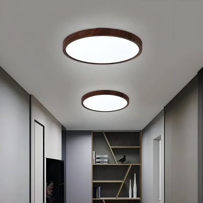 Ultraflache LED Deckenleuchte – Runde Deckenlampe für Wohnzimmer & Schlafzimmer