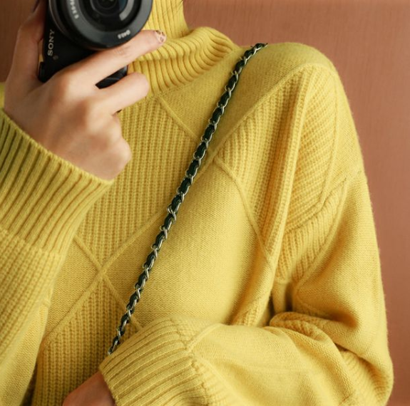 Heidi-Mode | Lässiger Strickpullover Mit Kragen