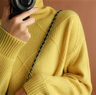 Heidi-Mode | Lässiger Strickpullover Mit Kragen