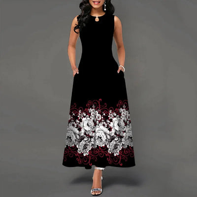 Amara | Kleid mit romantischem Blumendruck