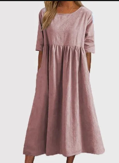 Noralyn | Bequemes Freizeitkleid mit lässigem Stil