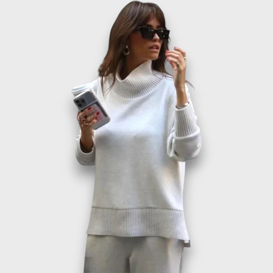 Cynora – Rollkragen-Strickset