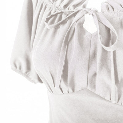 Renaissance Fairy Costume Dress with Corset & ACCs