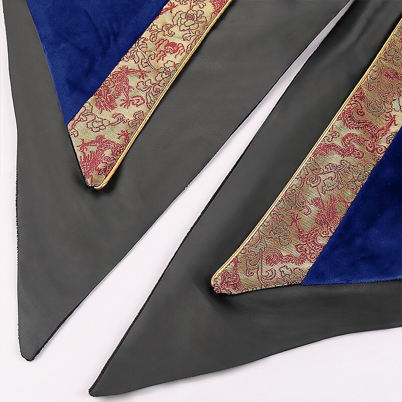 Men's Punk & Gothic Embroidered Tailcoat