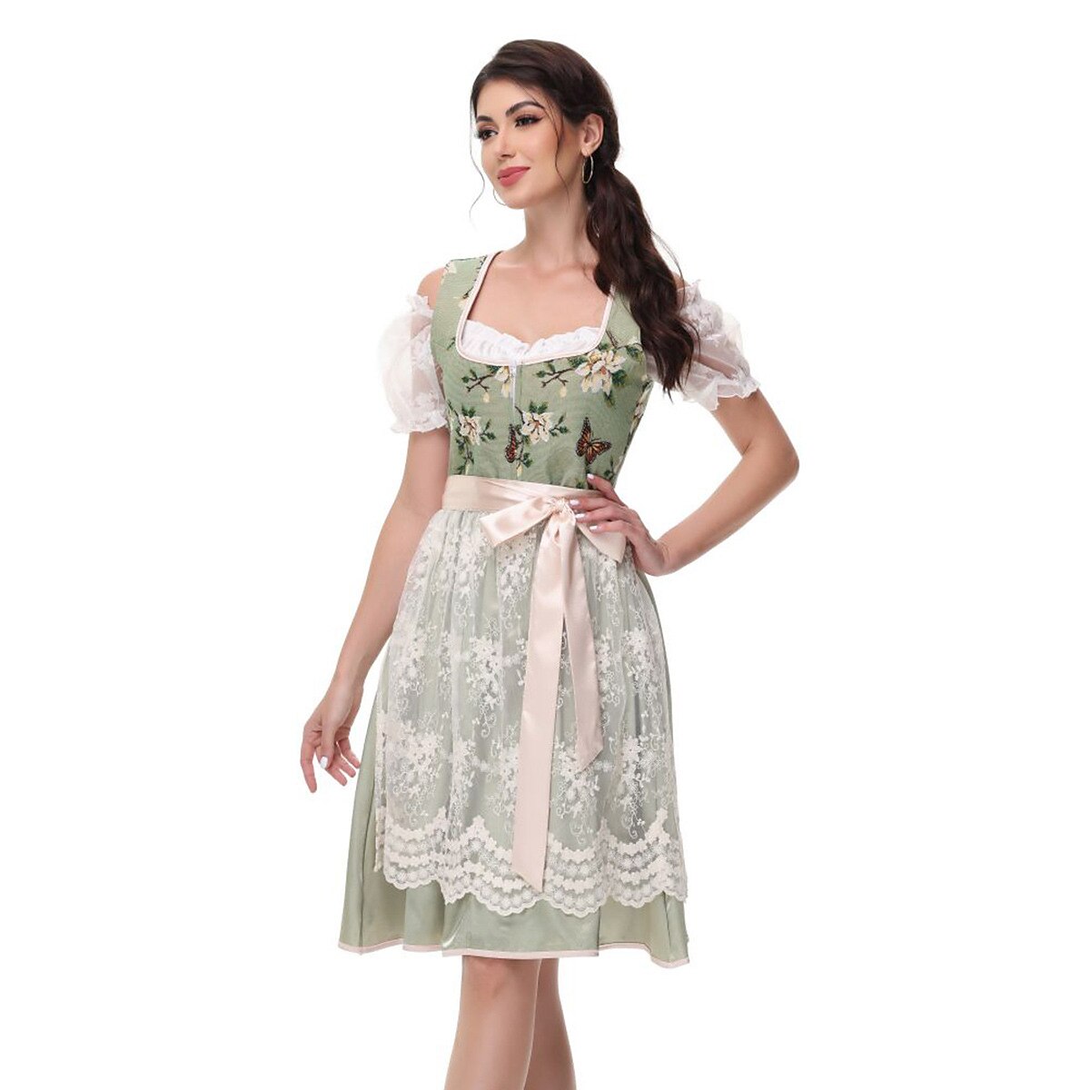 Oktoberfest German Dirndl Traditional Style Dress
