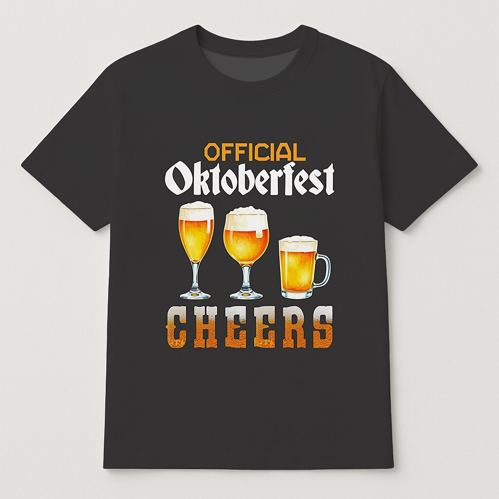 Men's Oktoberfest Cheers Graphic T-shirt