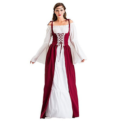 Renaissance Overdress Off Shoulder Dress Set