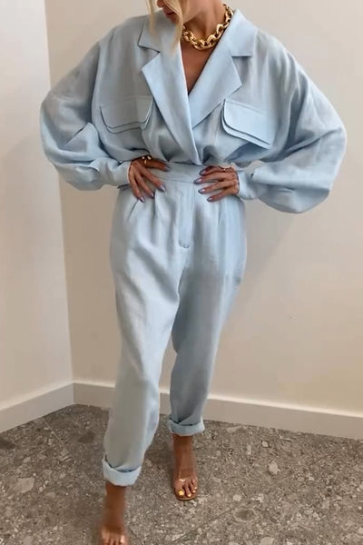 MIRA ELEGANTER ZWEITEILIGER HOSENANZUG