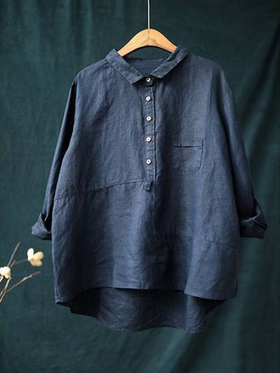 Tunika Bluse für Damen - Elegantes langes Blusenshirt für den Sommer