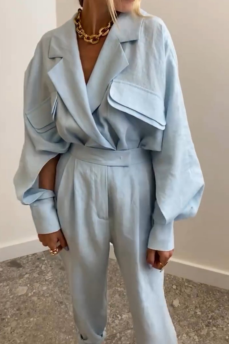 MIRA ELEGANTER ZWEITEILIGER HOSENANZUG