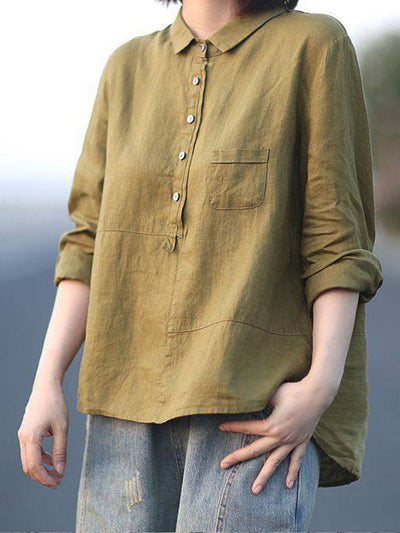 Tunika Bluse für Damen - Elegantes langes Blusenshirt für den Sommer
