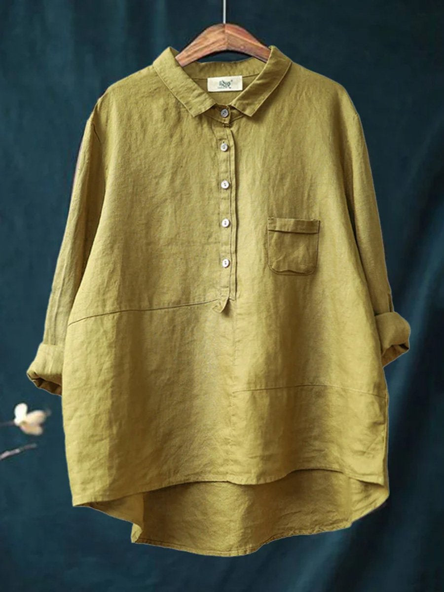 Tunika Bluse für Damen - Elegantes langes Blusenshirt für den Sommer
