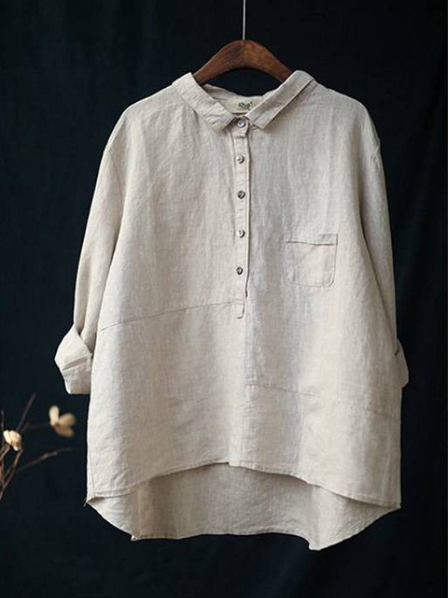 Tunika Bluse für Damen - Elegantes langes Blusenshirt für den Sommer