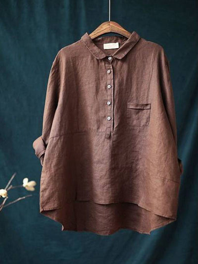 Tunika Bluse für Damen - Elegantes langes Blusenshirt für den Sommer
