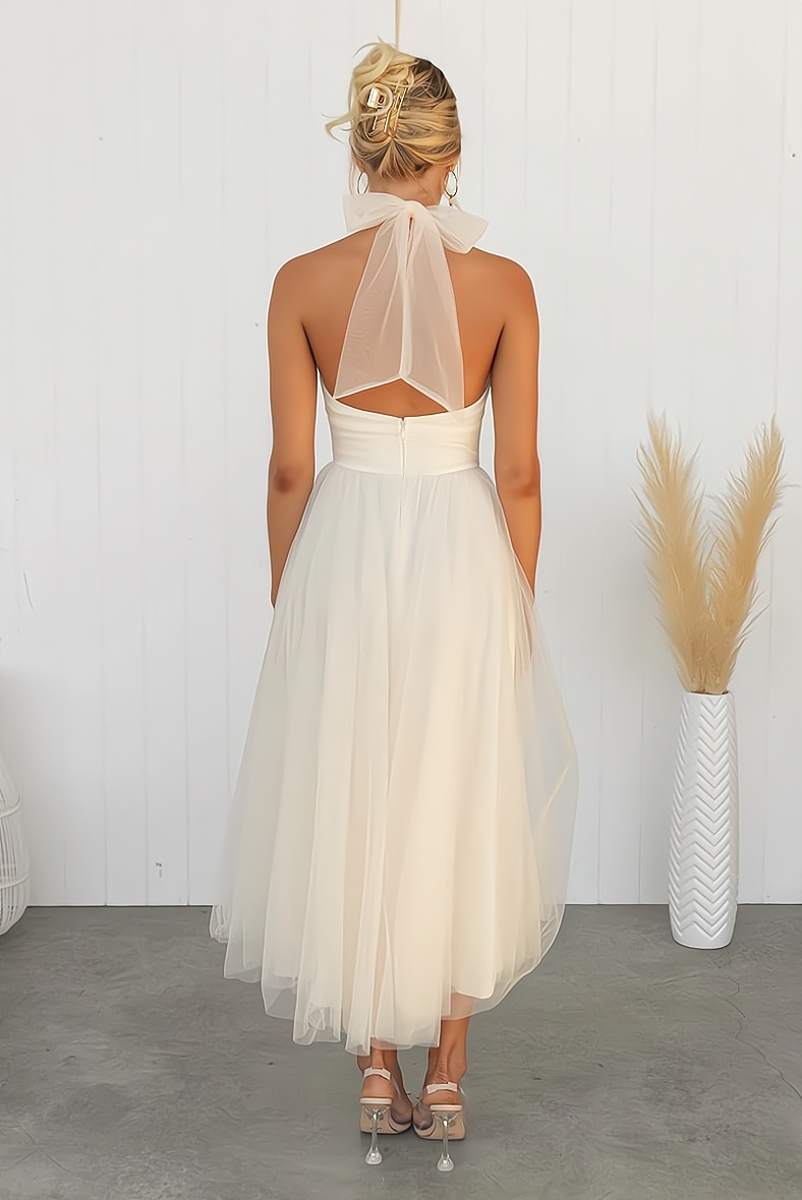 Leonora | Ärmelloses Party Damen Kleid