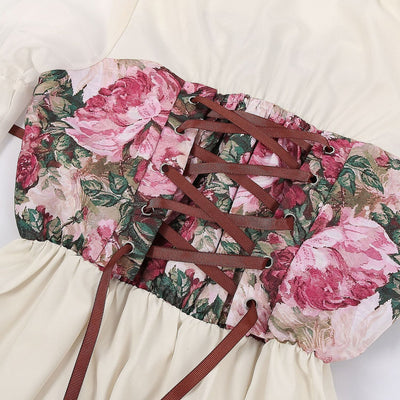 Renaissance Fairy Costume Dress with ACCs