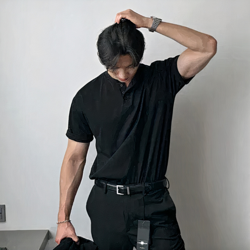 Klassisch elegantes Poloshirt für Herren | Kurzarm