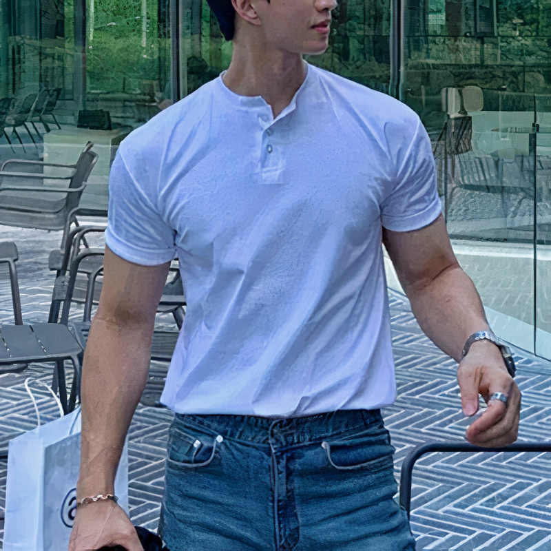 Klassisch elegantes Poloshirt für Herren | Kurzarm