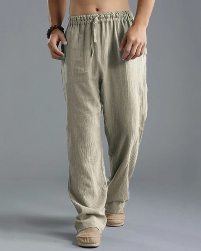 Klassische Sommerhosen für Herren | Leichte