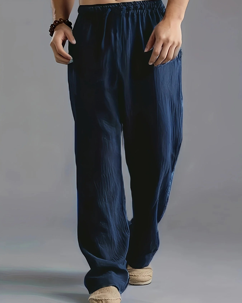 Klassische Sommerhosen für Herren | Leichte