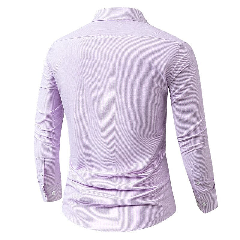 Men's Oktoberfest Striped Cotton Shirt