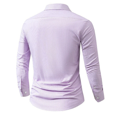 Men's Oktoberfest Striped Cotton Shirt