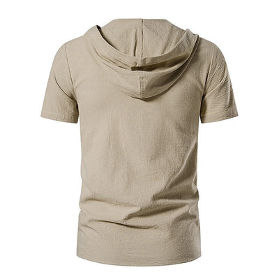 Pirate Style Short Sleeve Hooded Shirts