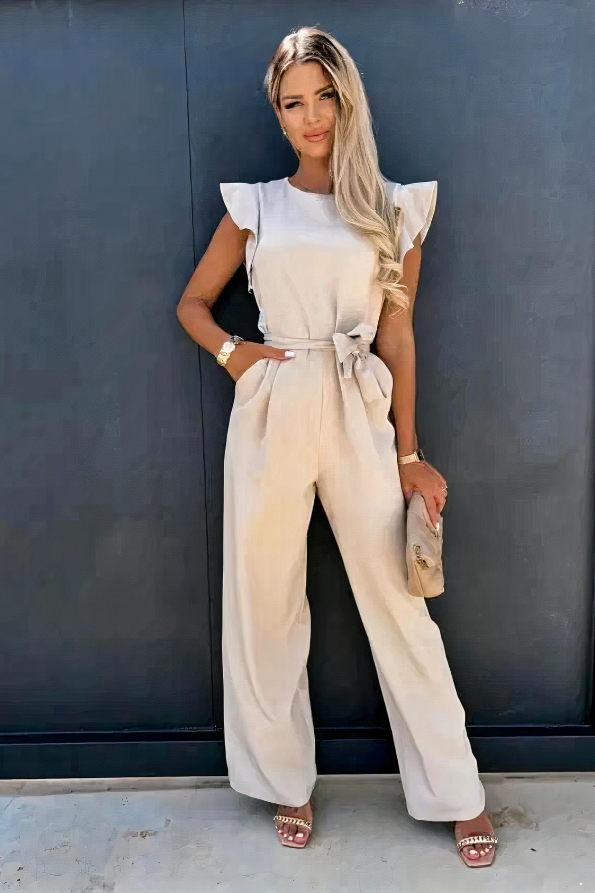Lässiger Sommer-Jumpsuit für Damen | Eleganter