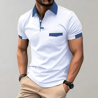 Lässiges klassisches Herren-Poloshirt | Kurzarm